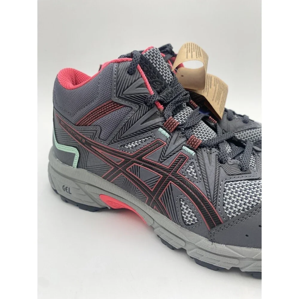 ASICS GEL-VENTURE 8 MID Women's NEW Trail Shoe Grey US Size 8.5